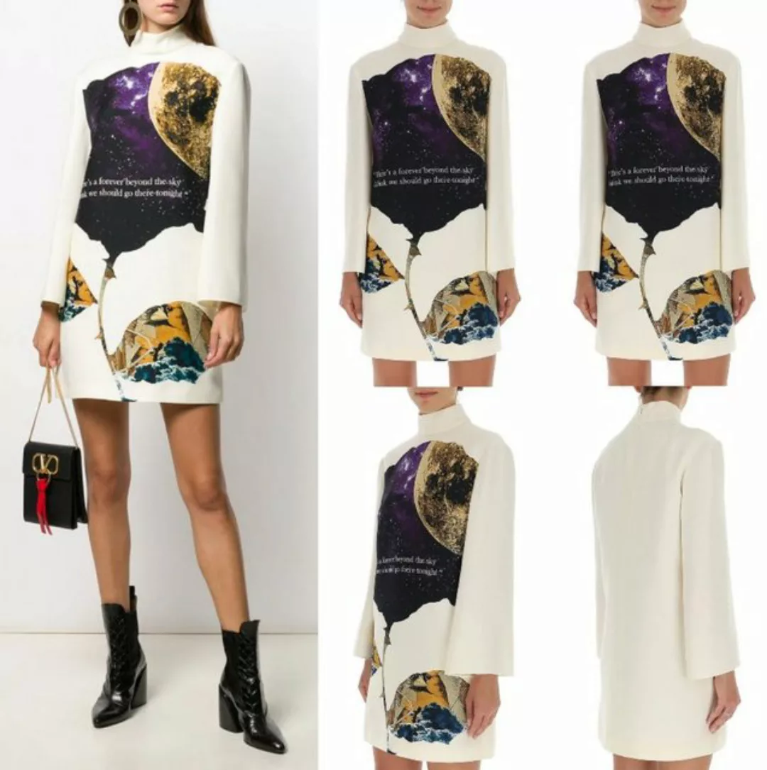 VALENTINO GARAVANI Midikleid VALENTINO GARAVANI Turtleneck Dress Minikleid günstig online kaufen