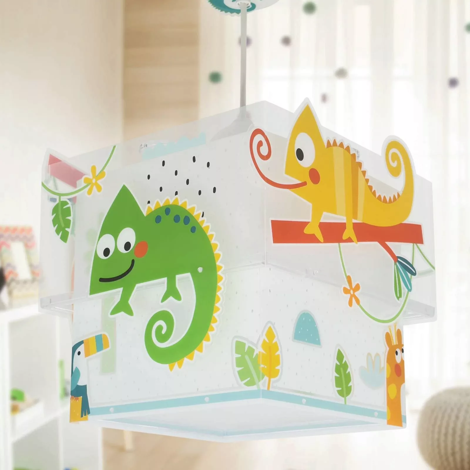 Dalber Happy Jungle Kinderzimmer-Pendelleuchte günstig online kaufen