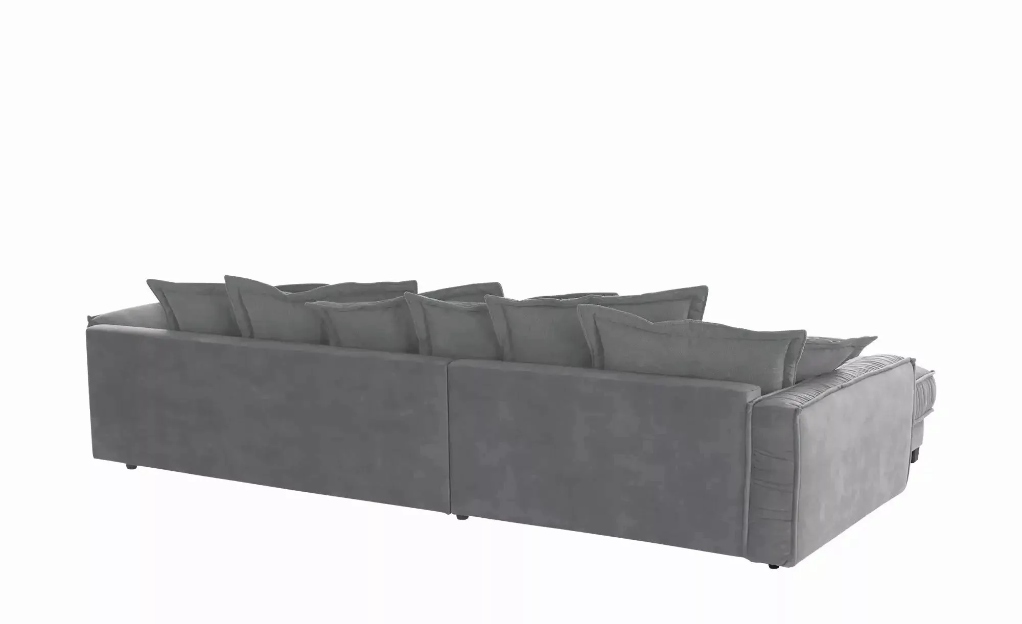 pop Ecksofa Zweifarbig Diwan III ¦ grau ¦ Maße (cm): B: 333 H: 90 T: 202 Po günstig online kaufen