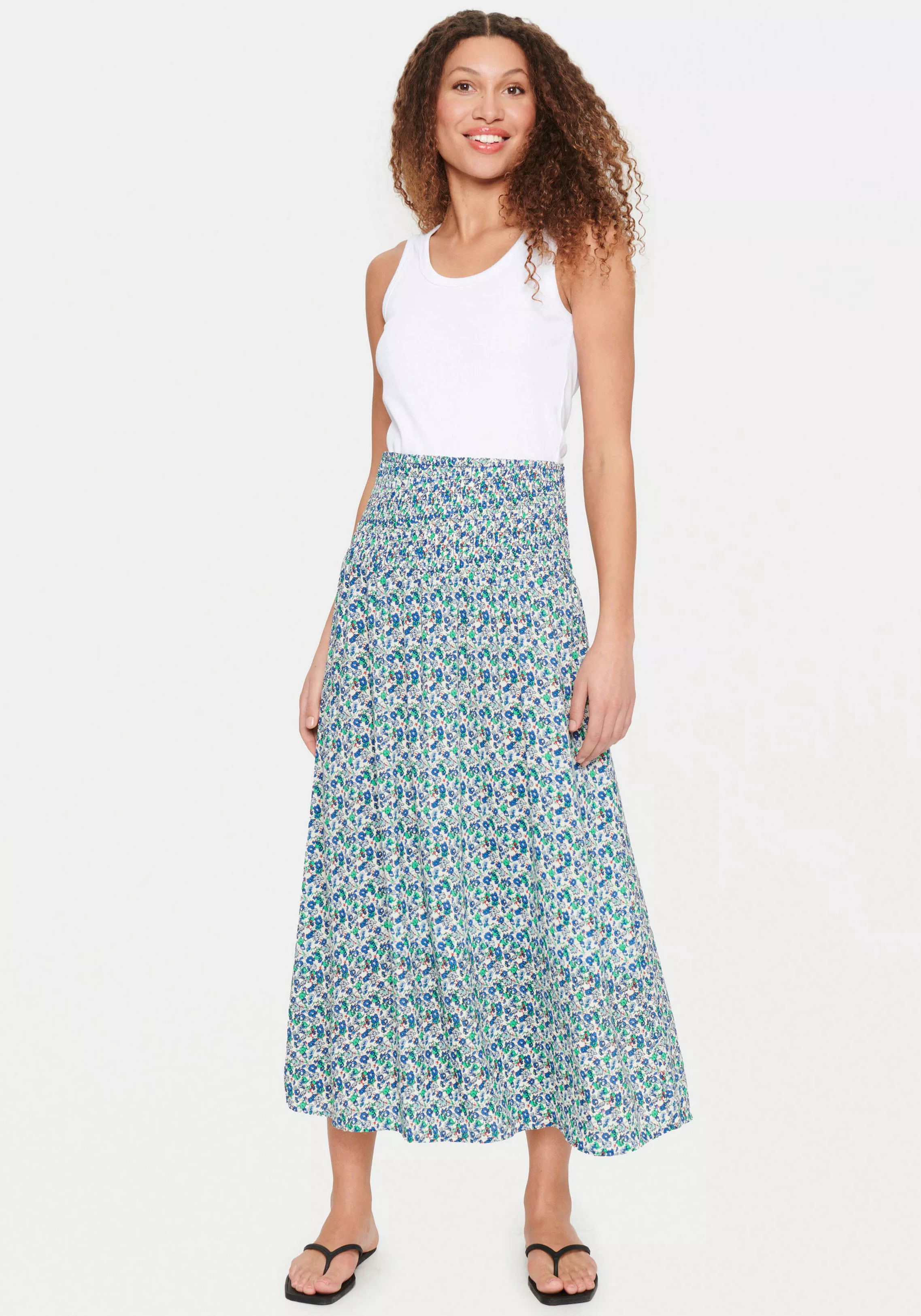 Saint Tropez Maxirock "UmaraSZ Skirt" günstig online kaufen