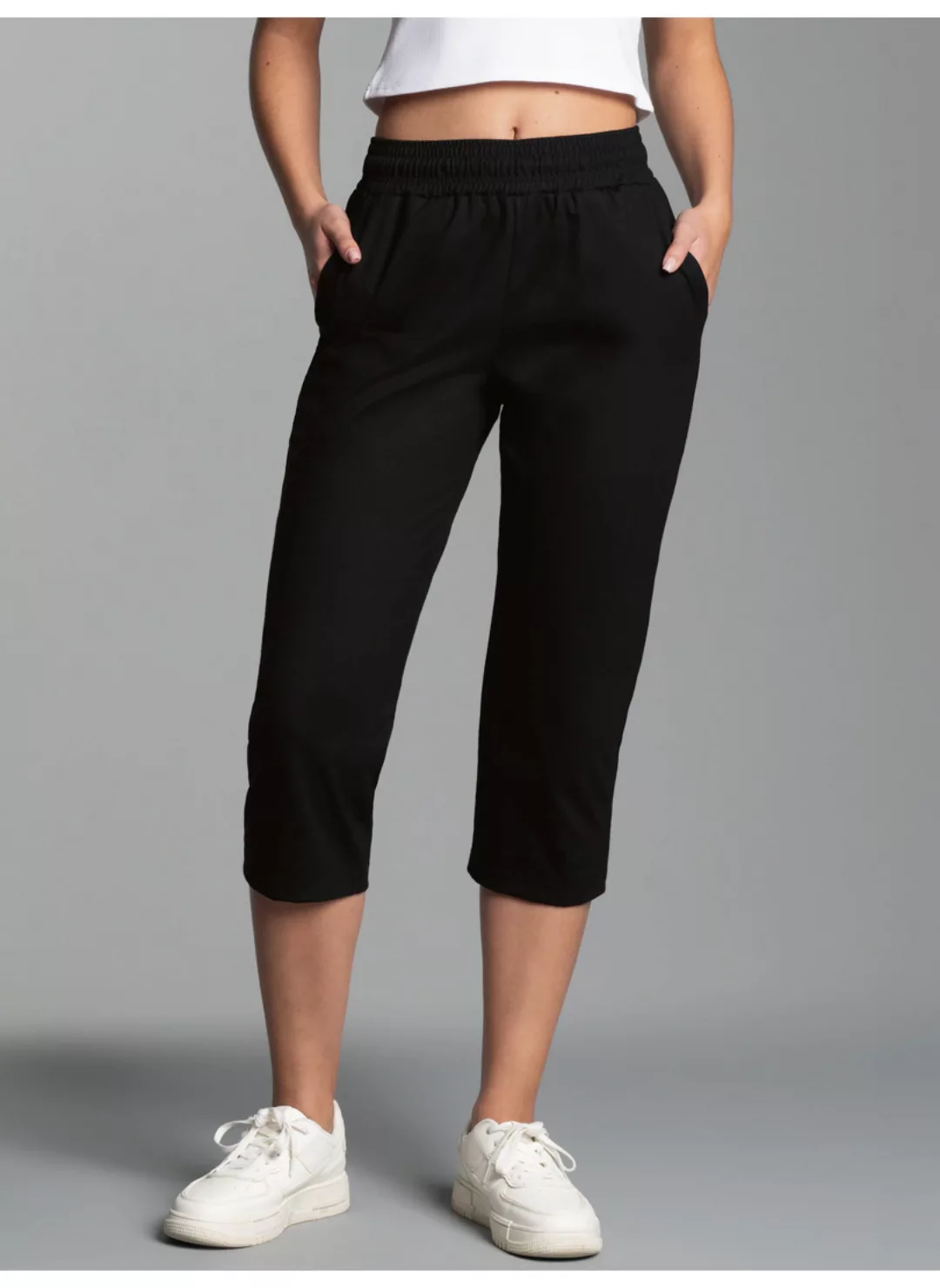 Trigema Jerseyhose "TRIGEMA 3/4 Freizeithose", (1 tlg.) günstig online kaufen
