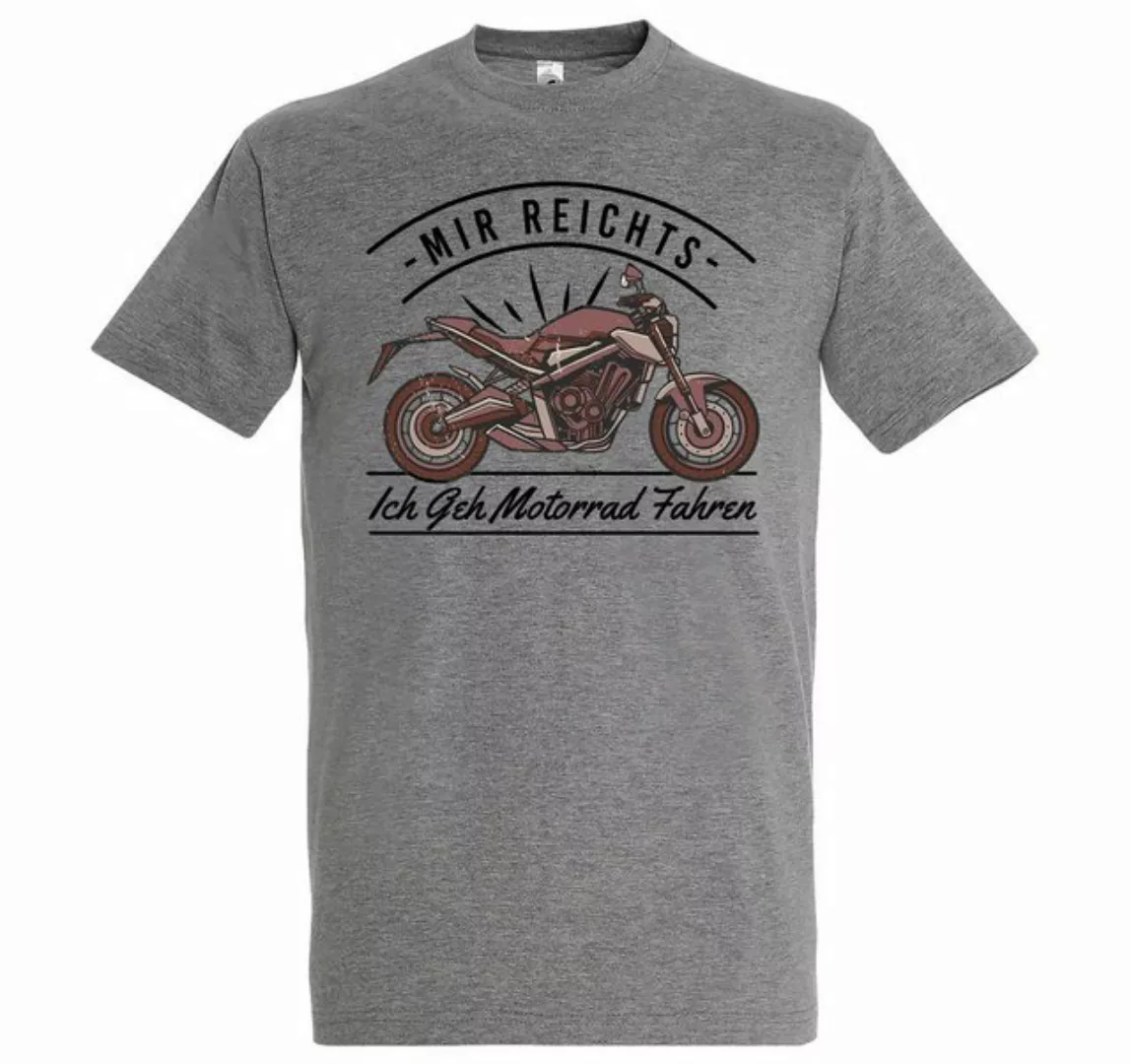 Youth Designz T-Shirt Ich Geh Motorrad Fahren Herren Shirt mit lustigem Fro günstig online kaufen