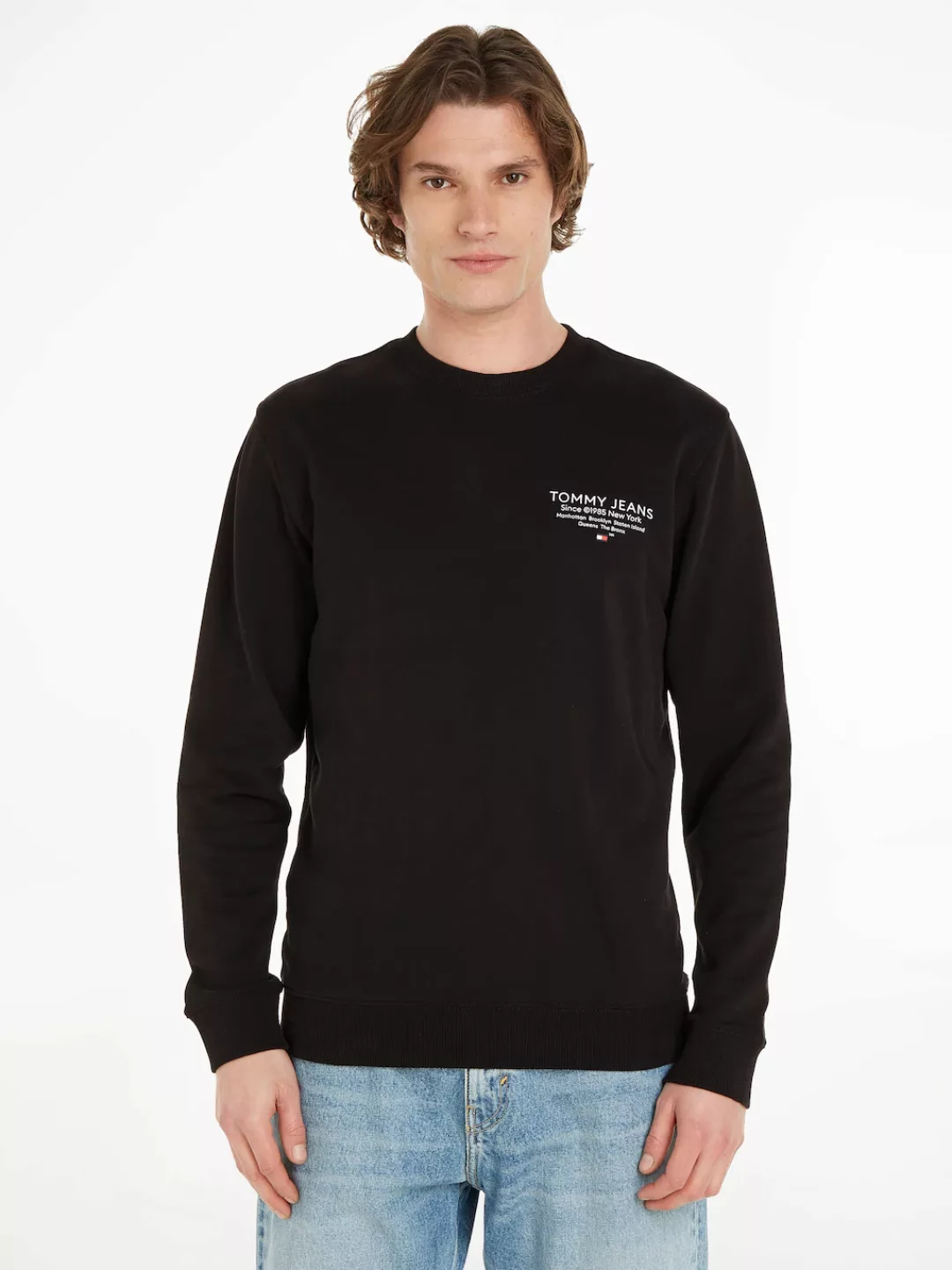 Tommy Jeans Sweatshirt TJM REG ESSENTIAL GRAPHIC CREW mit Tommy Jeans Aufdr günstig online kaufen