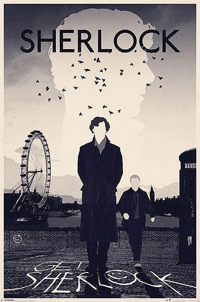 Close Up Poster Sherlock Poster Get günstig online kaufen