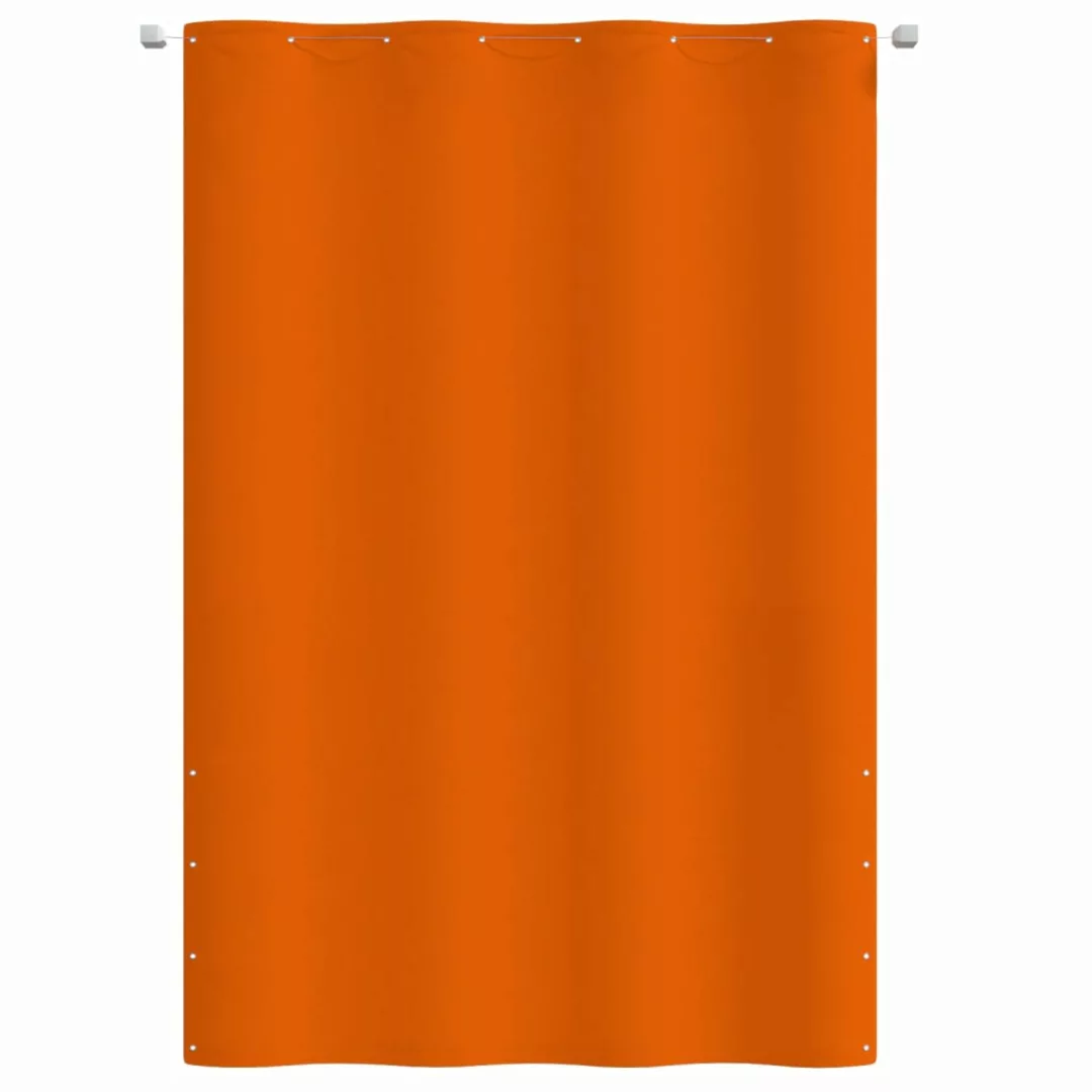 Vidaxl Balkon-sichtschutz Orange 160x240 Cm Oxford-gewebe günstig online kaufen