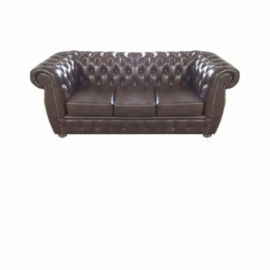 JVmoebel Chesterfield-Sofa Sofagarnitur Chesterfield Polstermöbel Wohnzimme günstig online kaufen