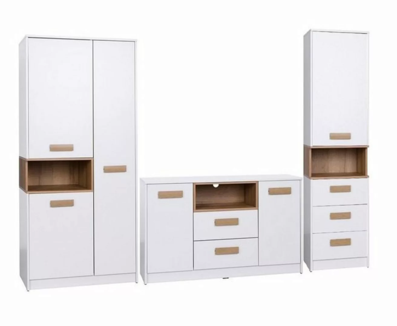 Marmex Möbel Schrank-Set Grant SET D, (3-St), Soft-Close-Funktion günstig online kaufen