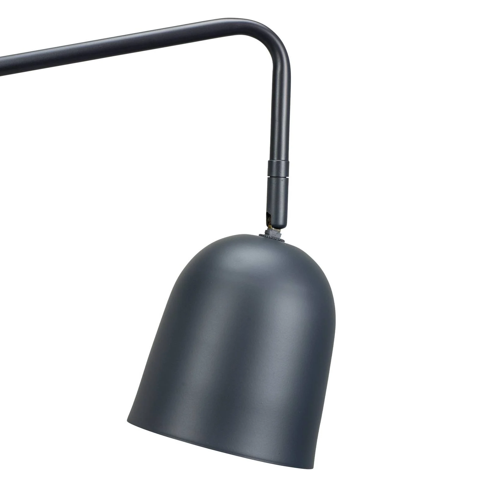 Dyberg Larsen Wandlampe Manchester, grau, Ausladung 45 cm günstig online kaufen