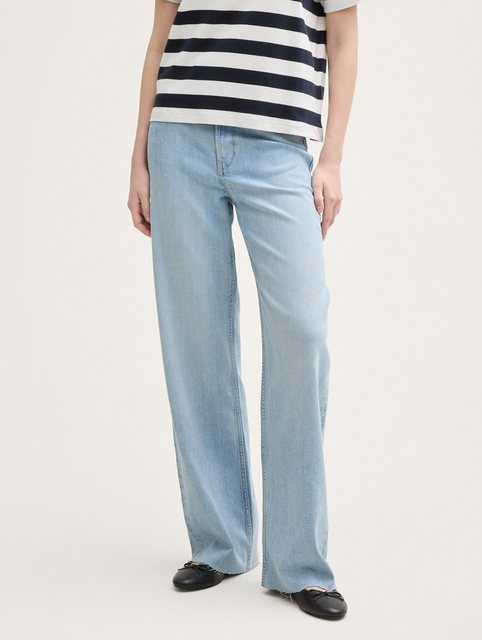 TOM TAILOR Denim Weite Jeans Wide Leg Jeans mit Stretch-Anteil günstig online kaufen