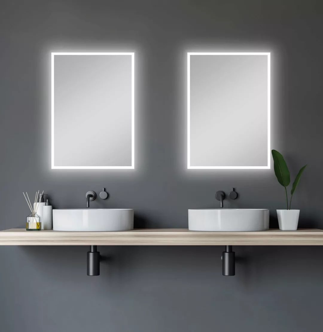 Talos Badspiegel, (1 St.), 50x70 cm - Spiegel mit Beleuchtung günstig online kaufen