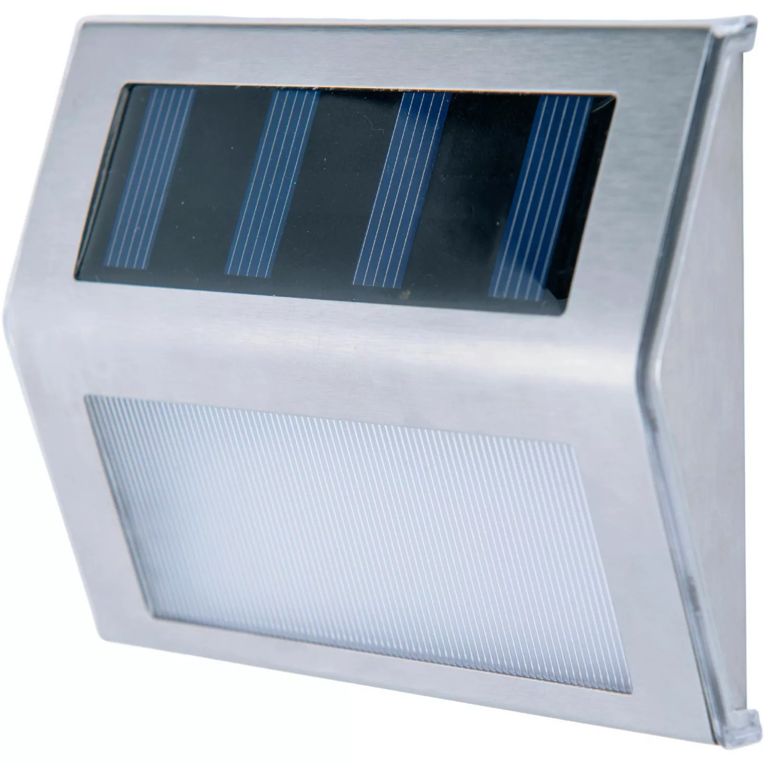 Näve Leuchten 4er-Set LED Solar-Außenleuchte silber günstig online kaufen