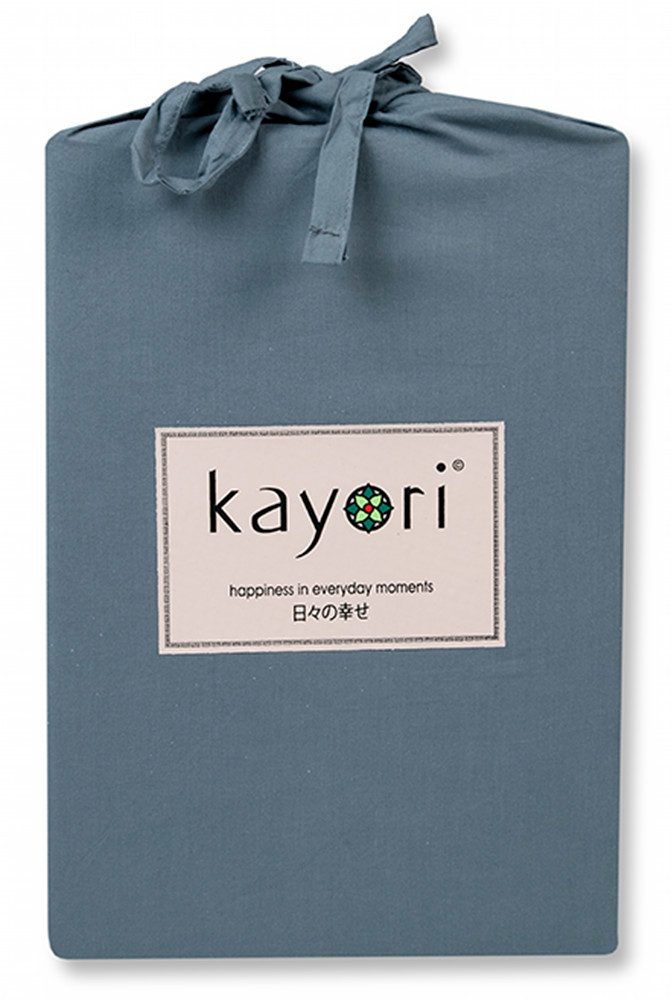 Kayori Spannbettlaken Kai, Renforcé, Gummizug: rundum, günstig online kaufen