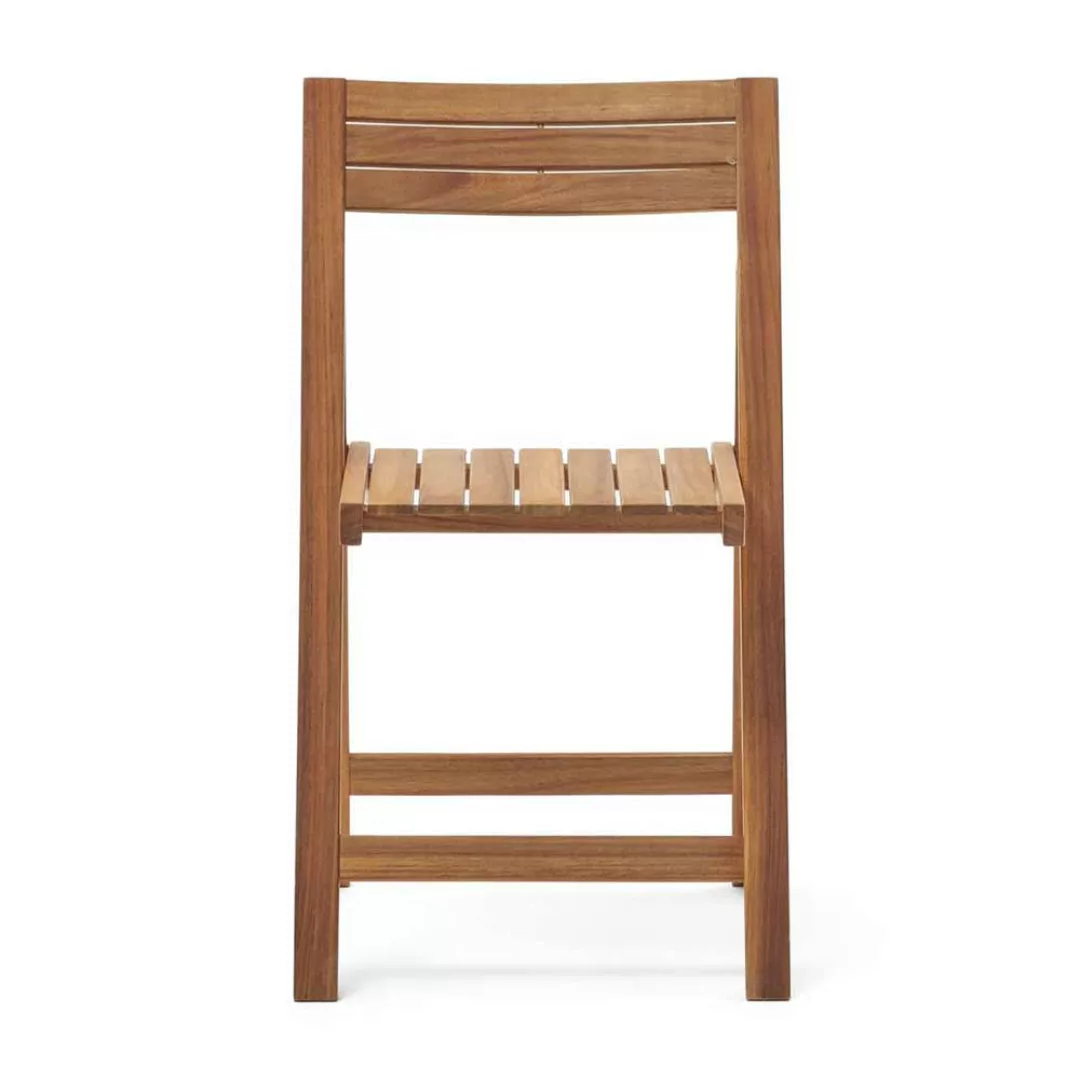 2 Gartenklappstühle aus Akazie Massivholz 44 cm breit (2er Set) günstig online kaufen