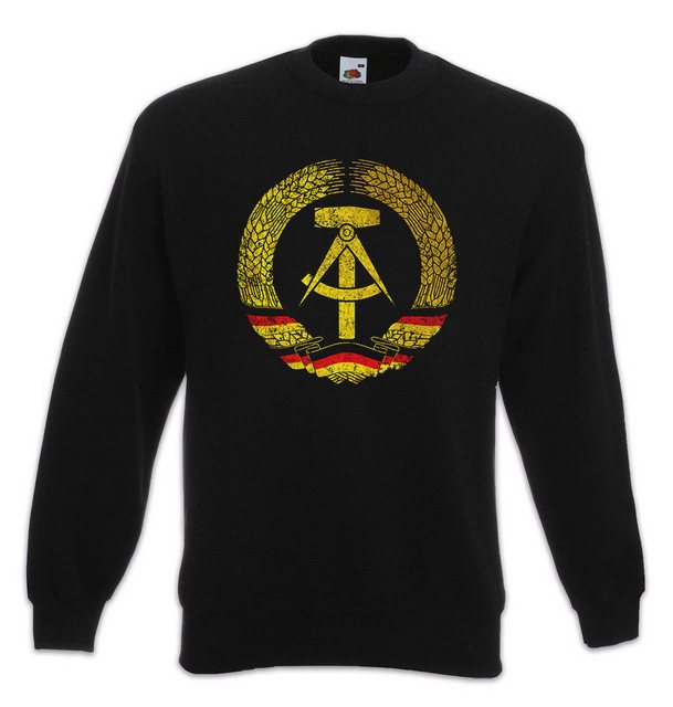 Urban Backwoods Sweatshirt DDR Symbol Sweatshirt Ostzone Fahne Wappen Hamme günstig online kaufen