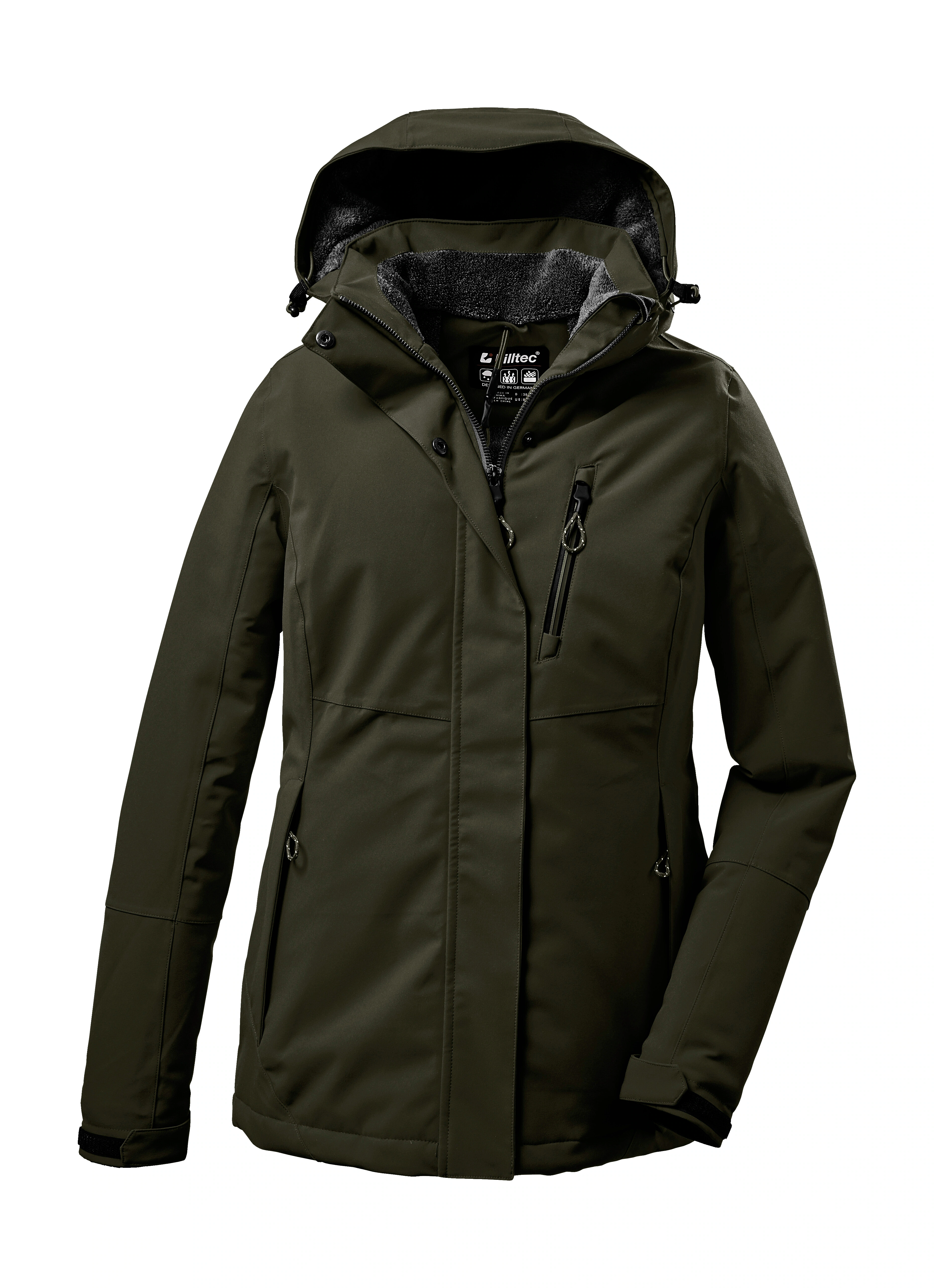 Killtec Outdoorjacke "KOW 140 WMN JCKT", Wasserdichte Damenjacke, atmungsak günstig online kaufen