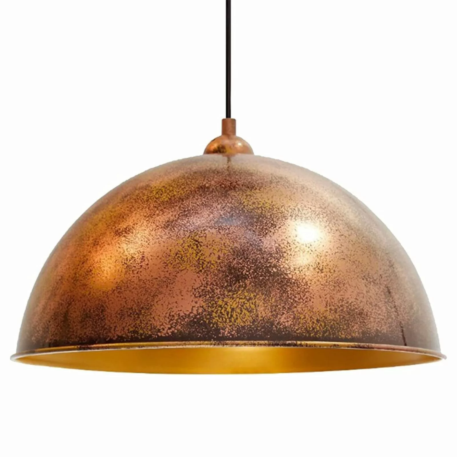 Bamyum Pendelleuchte Hängelampe Kupferfarbe, E27, Handgemalt günstig online kaufen
