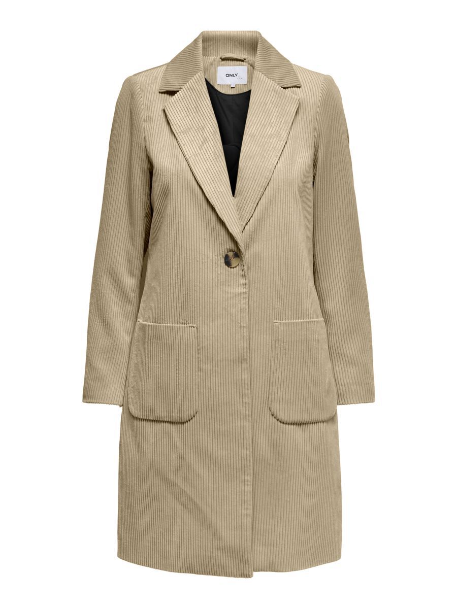 ONLY Cord Mantel Damen Beige günstig online kaufen