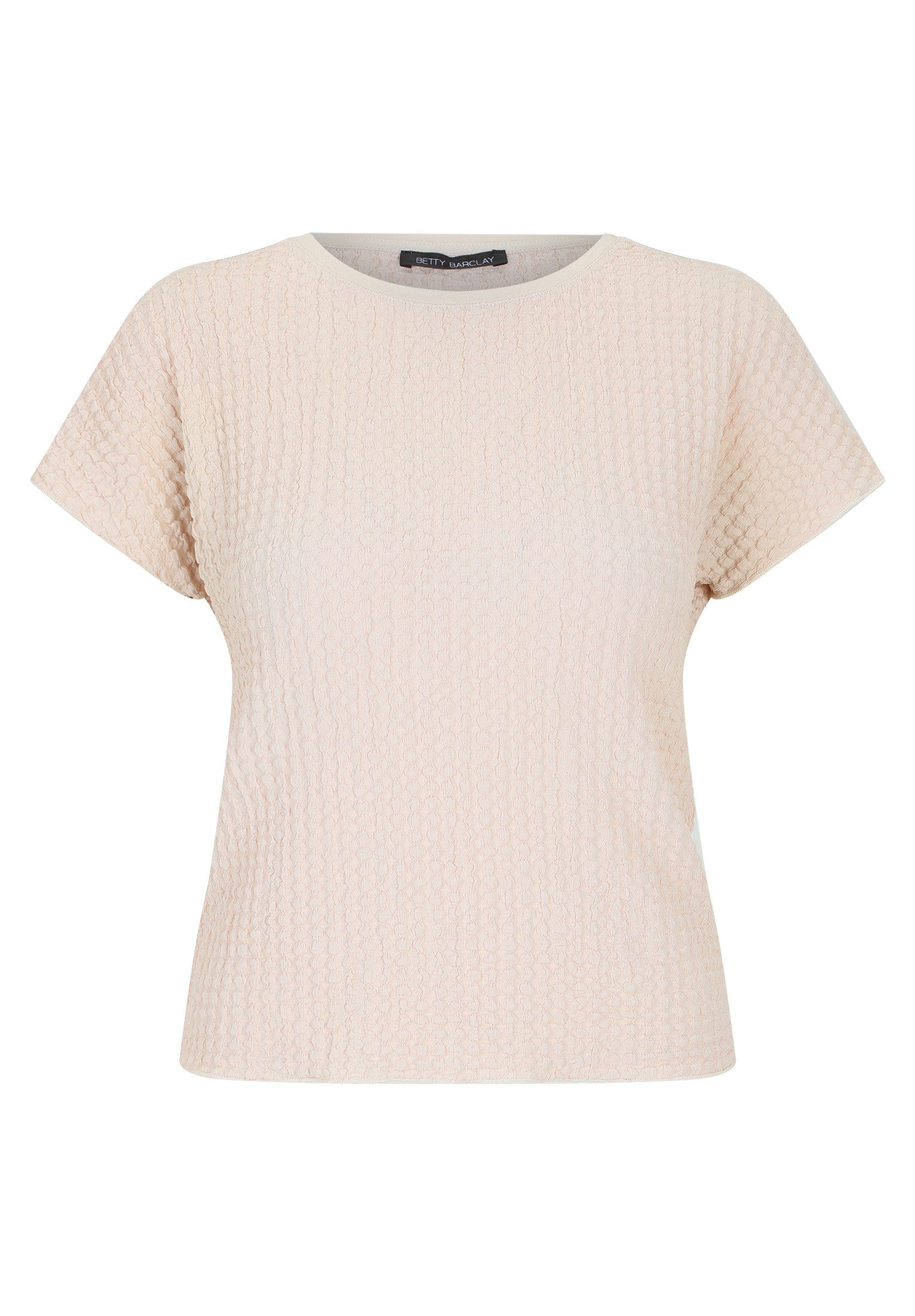 Betty Barclay Kurzarmshirt "Betty Barclay Damen Strukturshirt mit U-Boot-Au günstig online kaufen