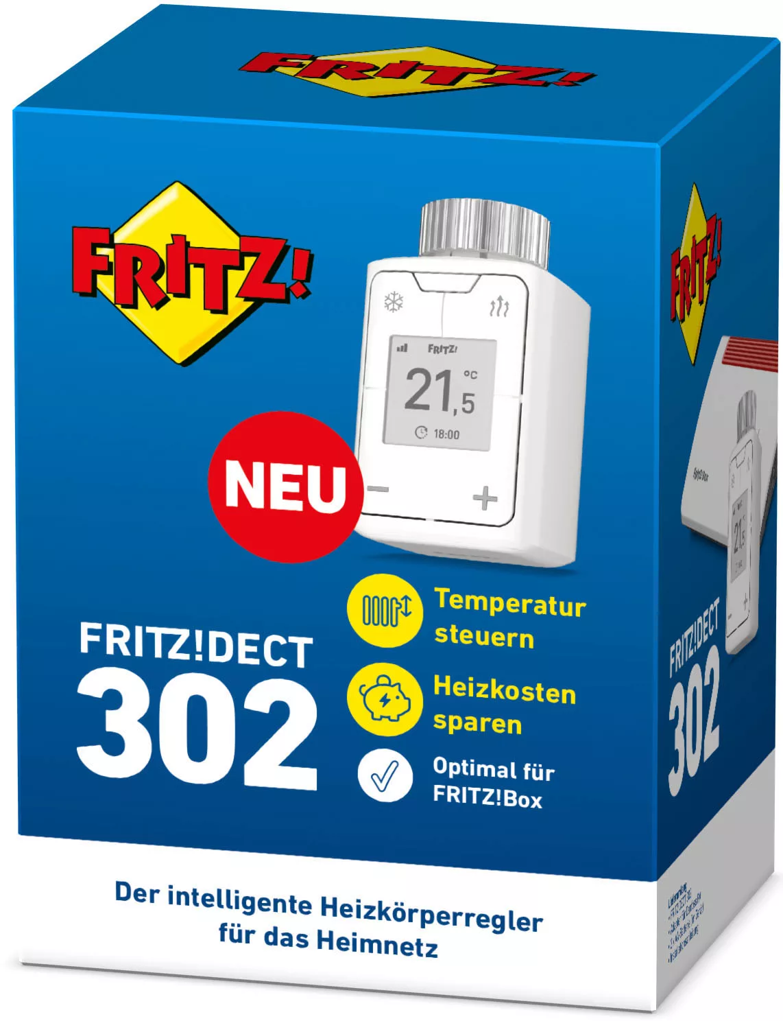 AVM Funk-Heizkörperregler FRITZ!DECT 302 - 20002961 günstig online kaufen