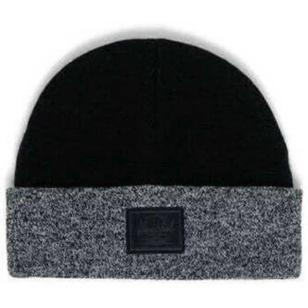 Herschel  Mütze Elmer Beanie Shallow Black/Heather Black günstig online kaufen