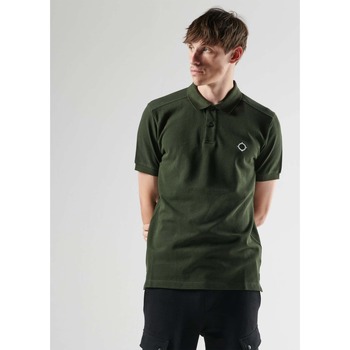 Ma.strum  T-Shirts & Poloshirts SS pique polo - oil slick günstig online kaufen