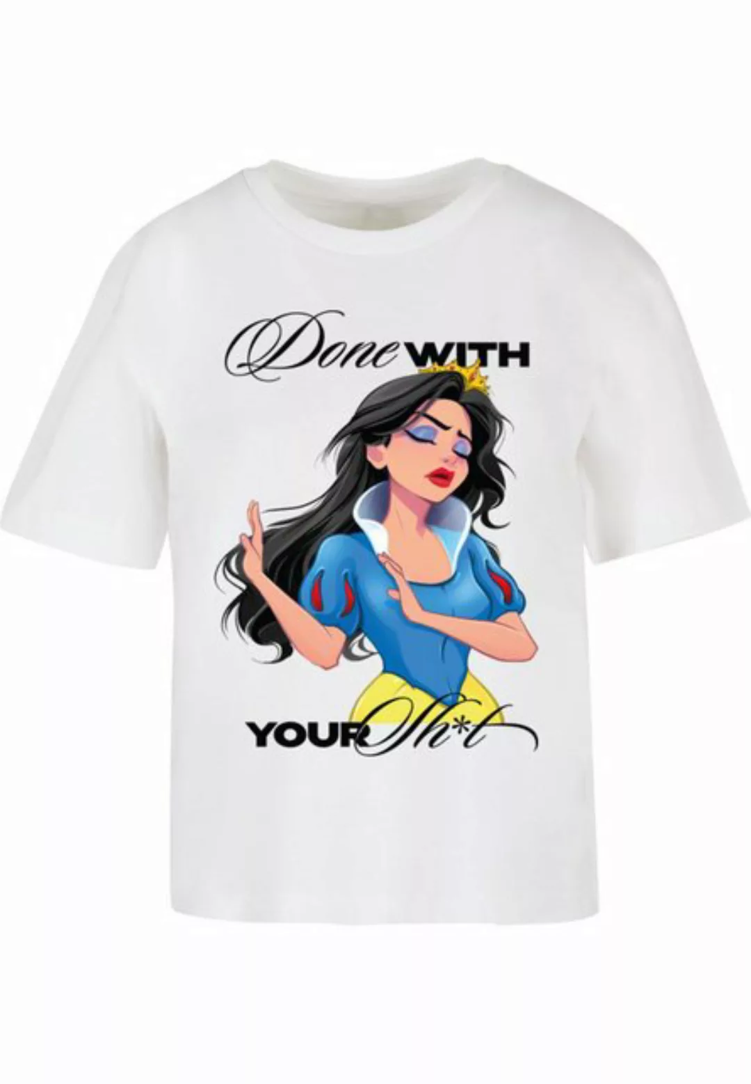 Miss Tee T-Shirt Miss Tee Done With Your Sh*it Tee (1-tlg) günstig online kaufen