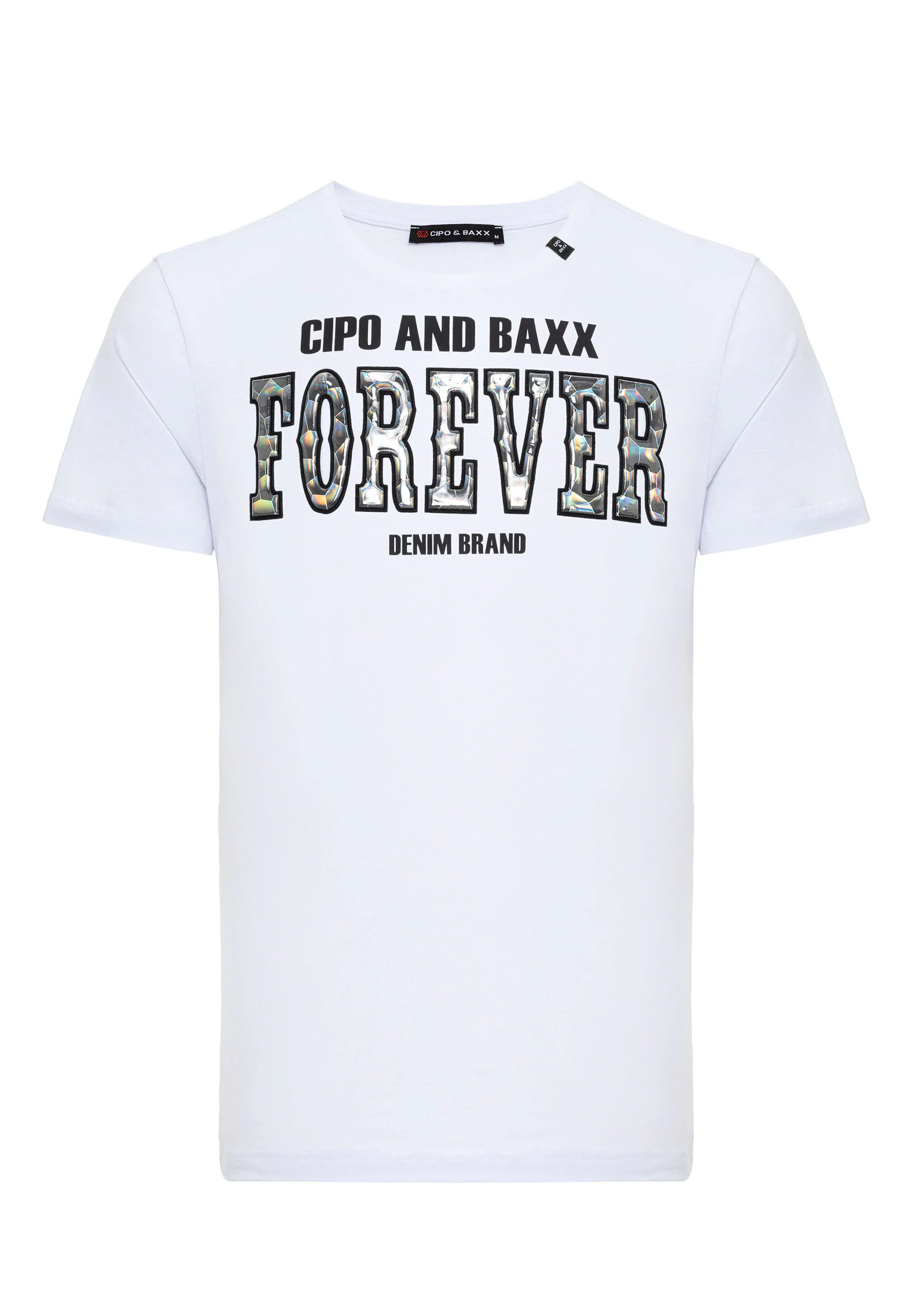 Cipo & Baxx T-Shirt "T-Shirt", mit Rundhals-Ausschnitt günstig online kaufen