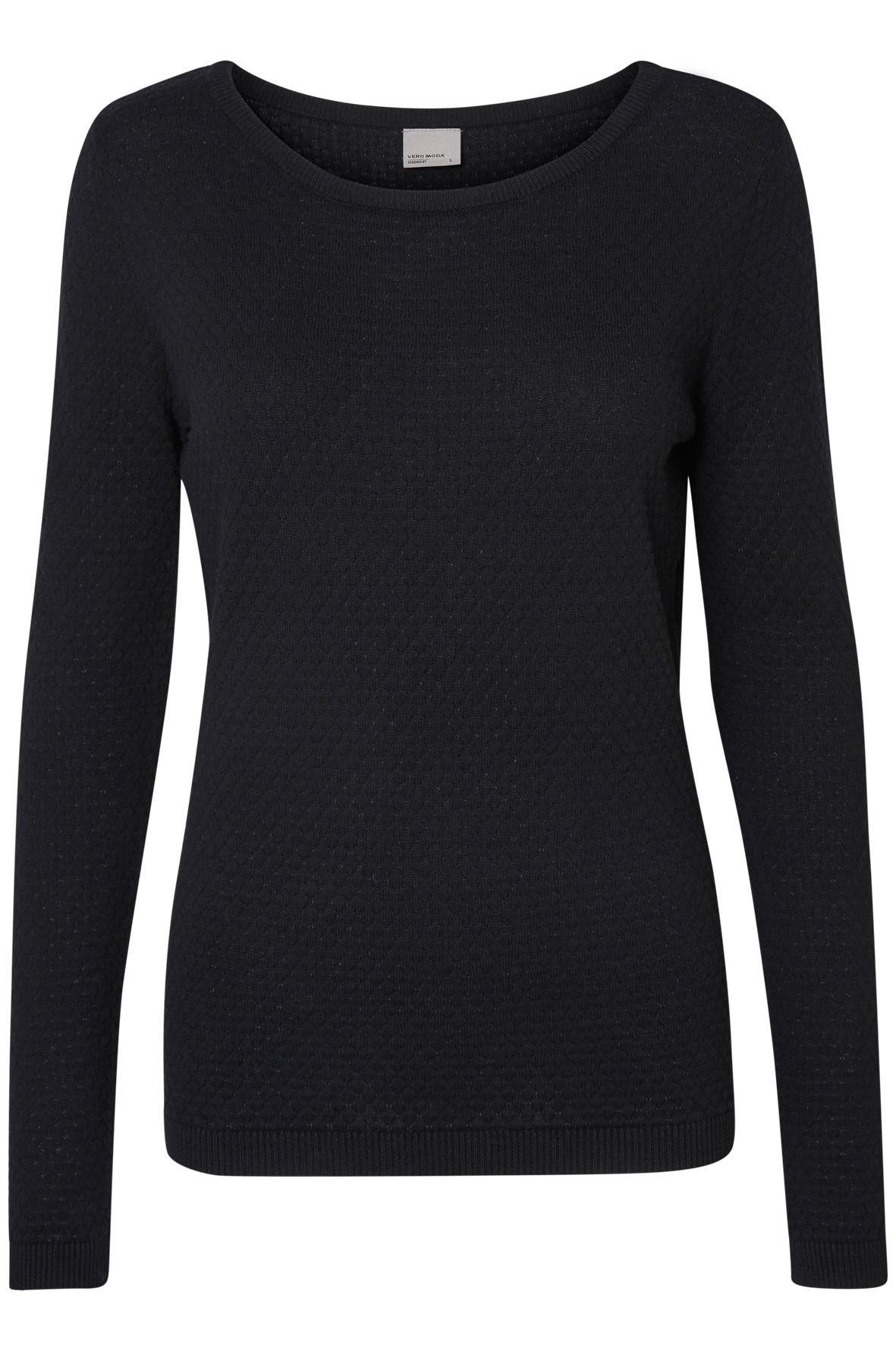 Vero Moda Rundhalspullover VMCARE STRUCTURE LS günstig online kaufen