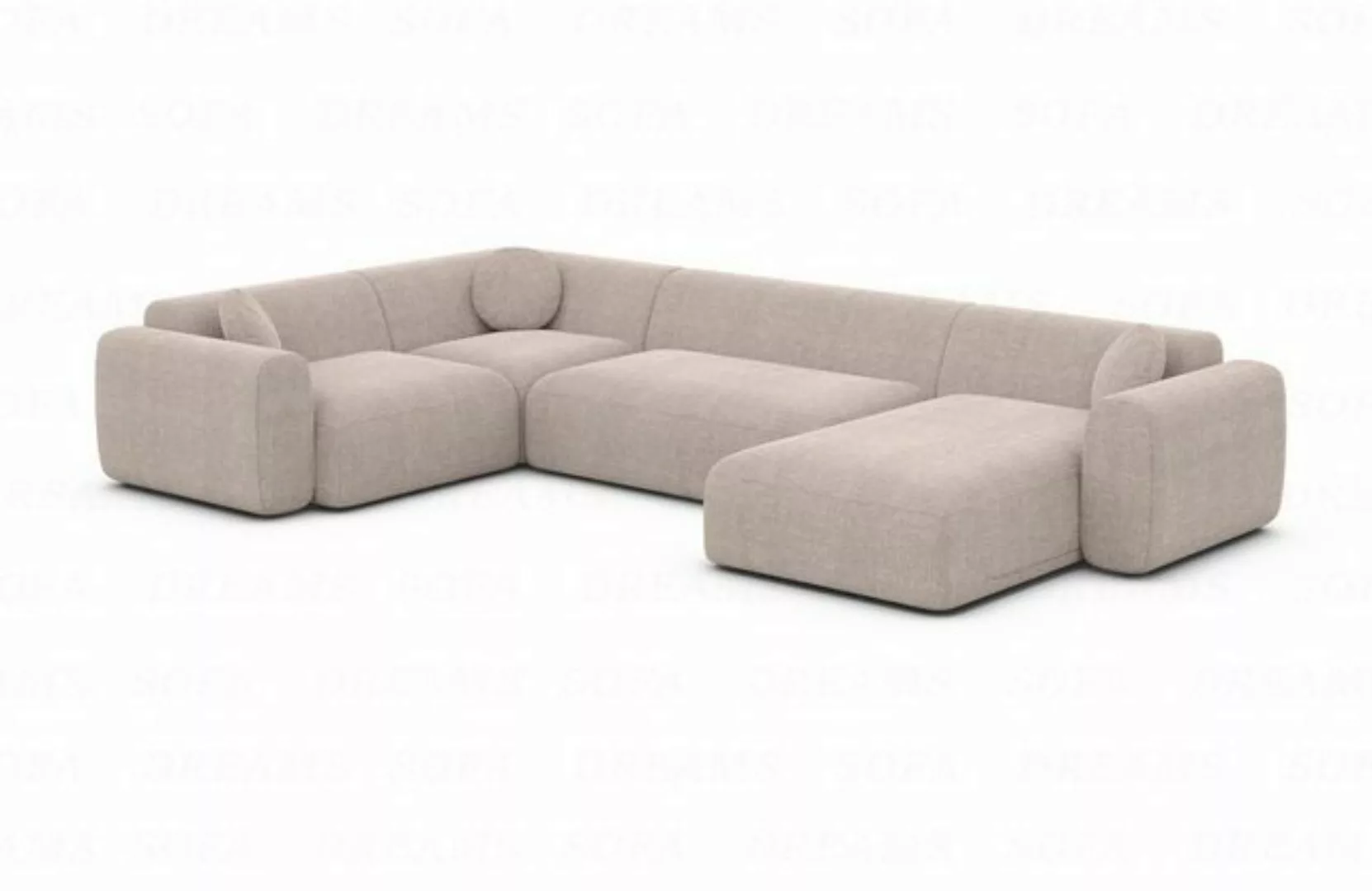 Sofa Dreams Wohnlandschaft Stoff Sofa Wohnlandschaft Cortegada U Form Polst günstig online kaufen