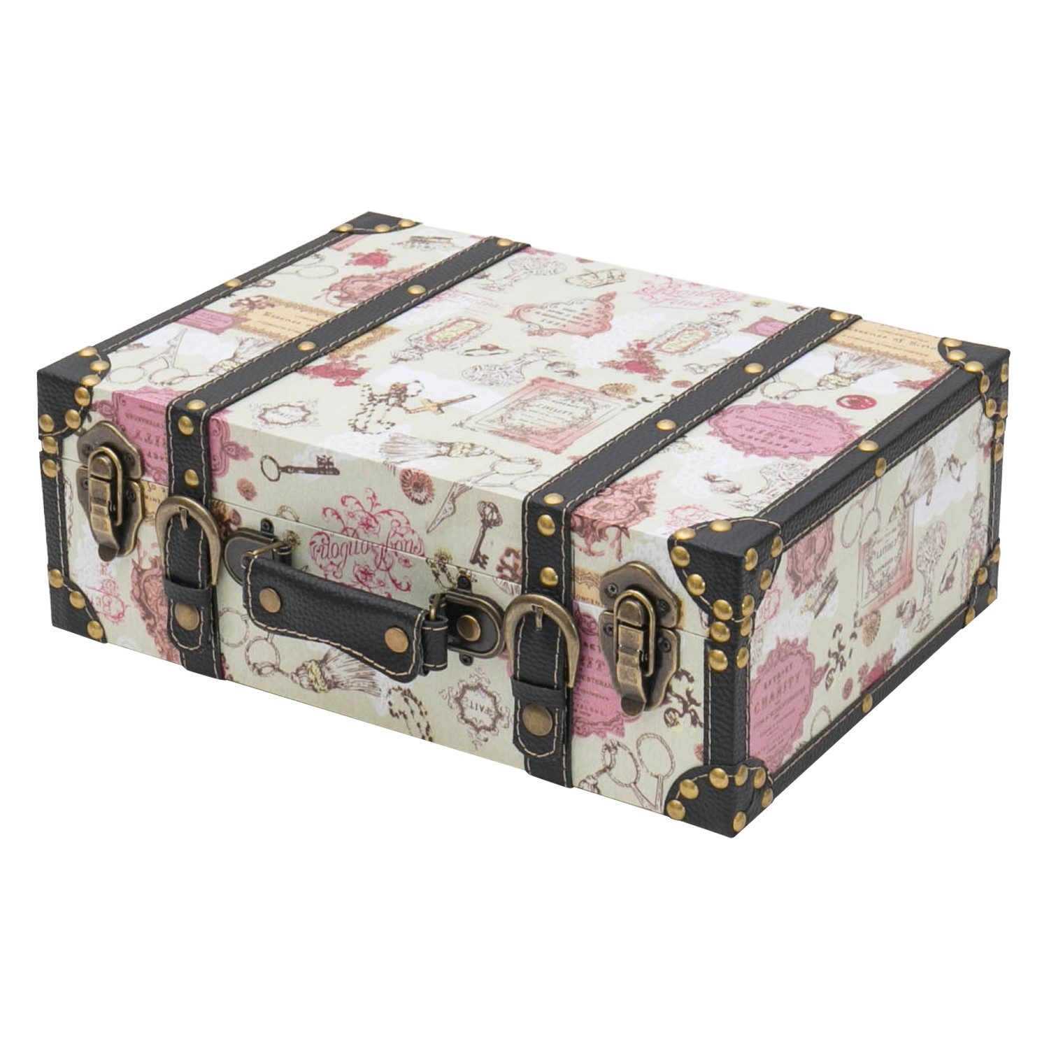 HMF Aufbewahrungsbox Geschenkkoffer im Barock Design, günstig online kaufen