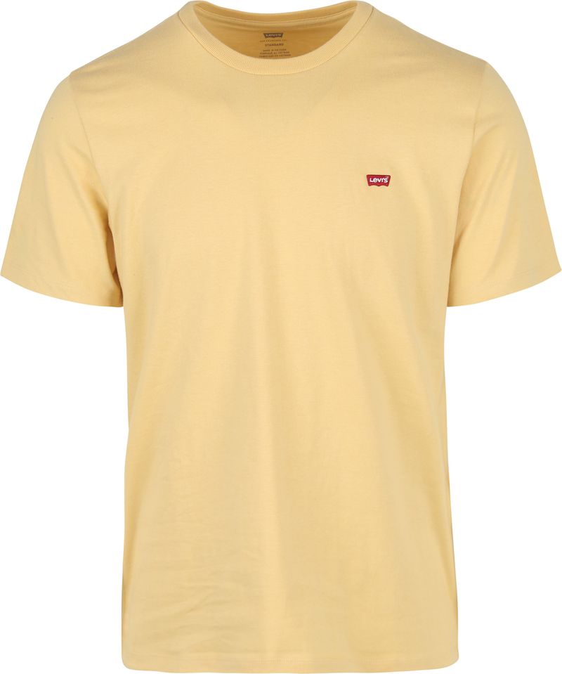 Levi's T-Shirt Original Gelb - Größe S günstig online kaufen