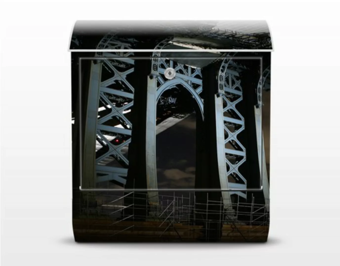 Briefkasten Architektur & Skylines Manhattan Bridge bei Nacht günstig online kaufen