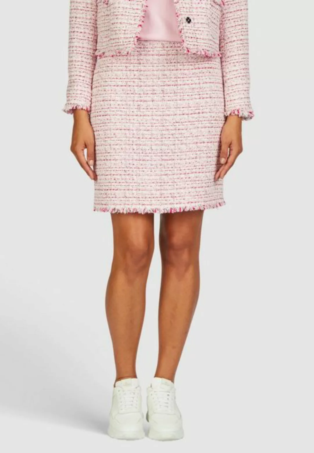 MARC AUREL Minirock aus mehrfarbigem Sommer-Tweed günstig online kaufen