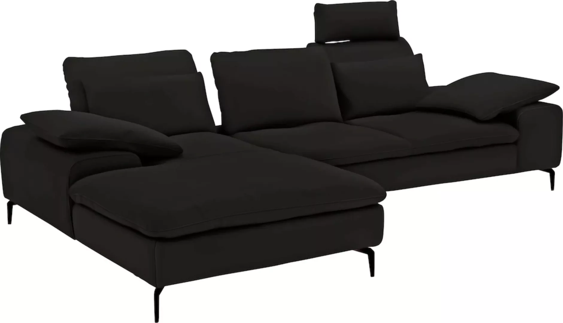 W.SCHILLIG Ecksofa "valentinoo", (Set), inklusive Hocker, mit Sitztiefenver günstig online kaufen