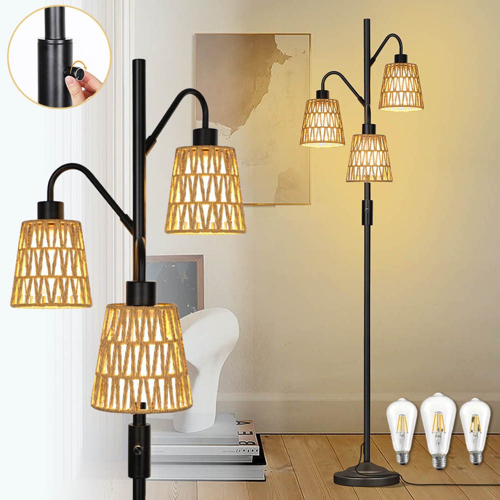 LMaxhome LED Stehlampe Boho 175CM Dimmbar günstig online kaufen