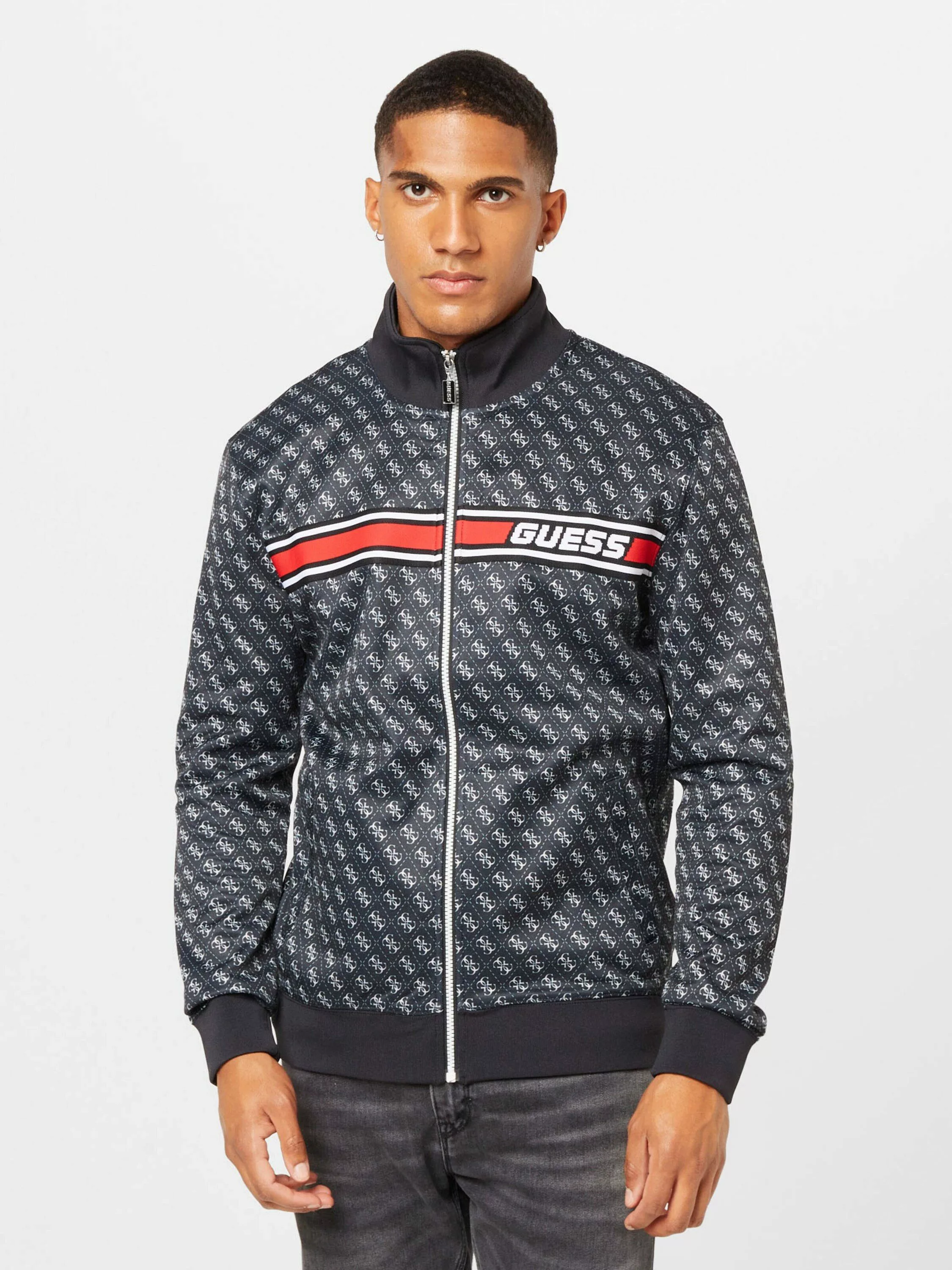 Guess Outdoorjacke KORBIN (1-St) Plain/ohne Details günstig online kaufen