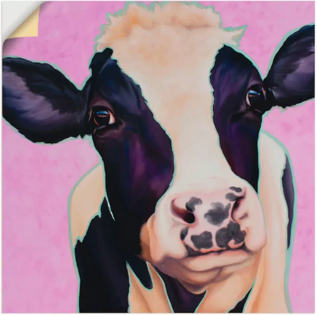 Artland Wandfolie »Kuh Lotte«, Haustiere, (1 St.), selbstklebend günstig online kaufen