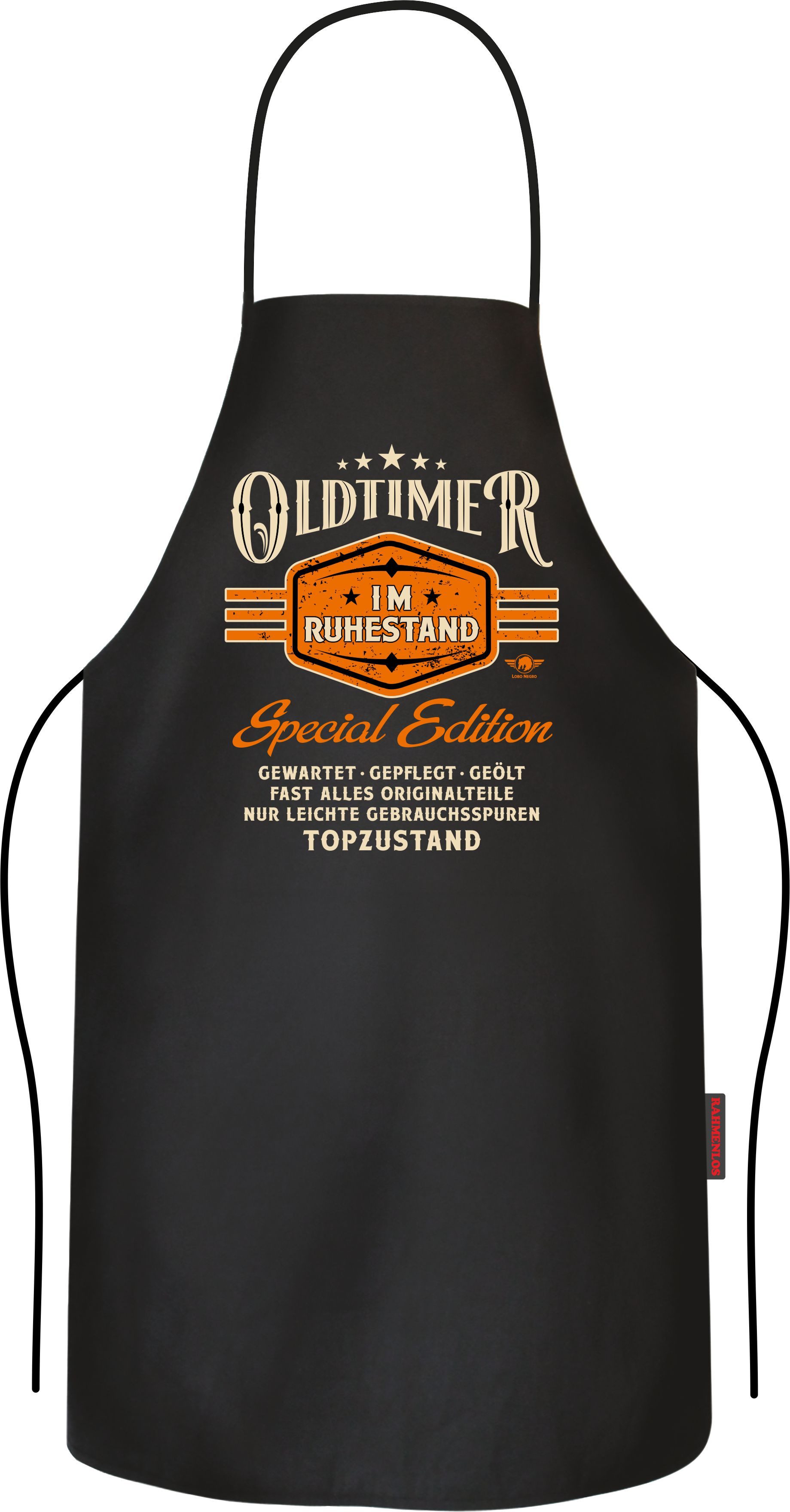 LOBO NEGRO® Grillschürze Kochschürze Küchenschürze für günstig online kaufen