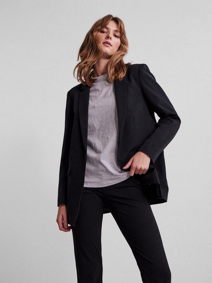 pieces Longblazer "PCBOSELLA LS LOOSE BLAZER NOOS", in leichter Oversize Fo günstig online kaufen