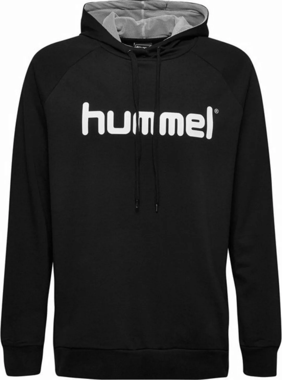hummel Kapuzensweatshirt HMLGO COTTON LOGO HOODIE BLACK günstig online kaufen