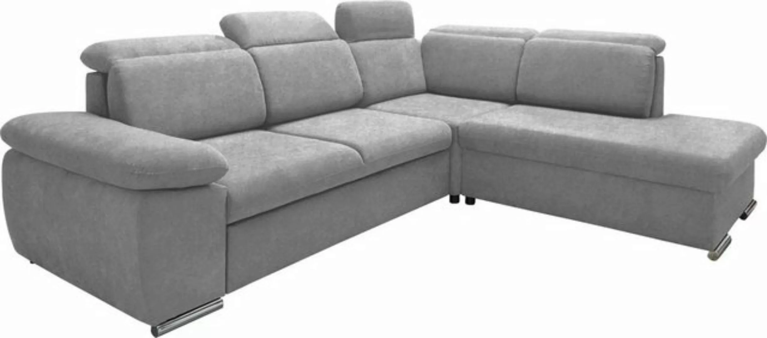 INOSIGN Ecksofa "Vasto L-Form", ausziehbare Liegefläche, Bettkasten, verst. günstig online kaufen