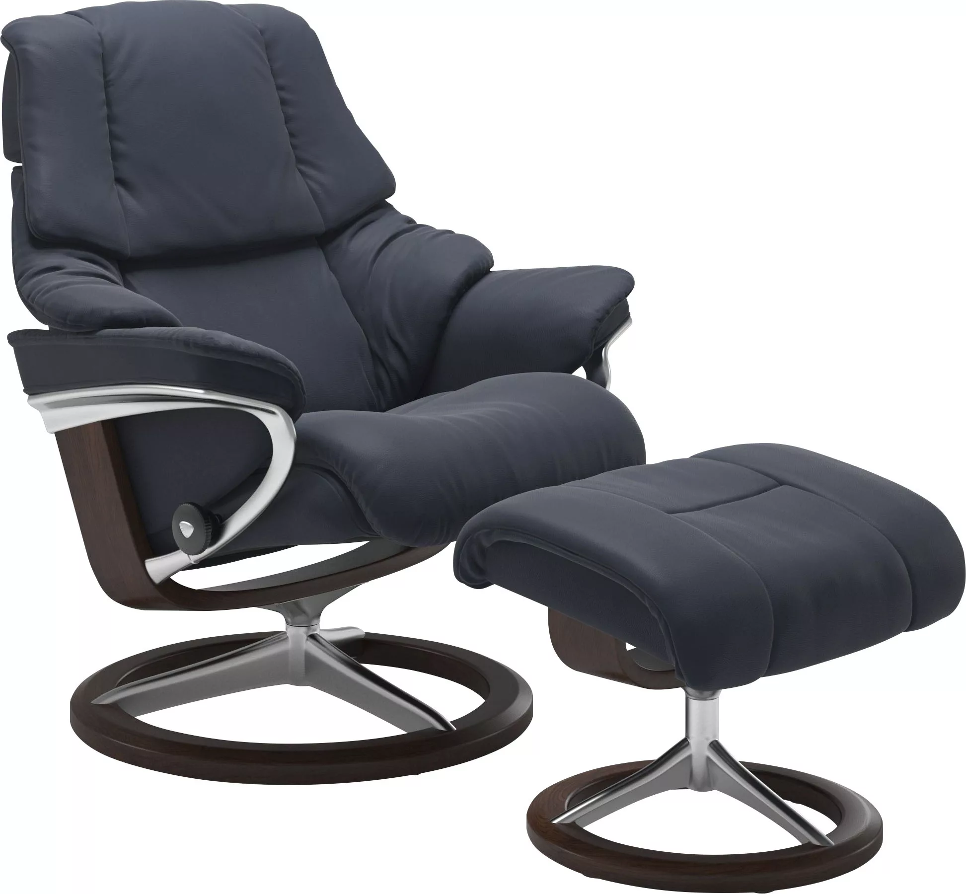 Stressless® Relaxsessel »Reno«, (Set, Relaxsessel mit Hocker), mit Hocker, günstig online kaufen