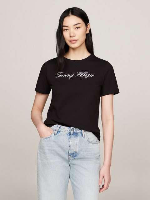 Tommy Hilfiger T-Shirt NOS SCRIPT REGULAR C-NK SS günstig online kaufen