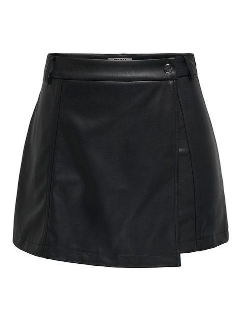 ONLY Lederimitatrock ONLHERO MW FAUX LEA SKORT CC PNT günstig online kaufen