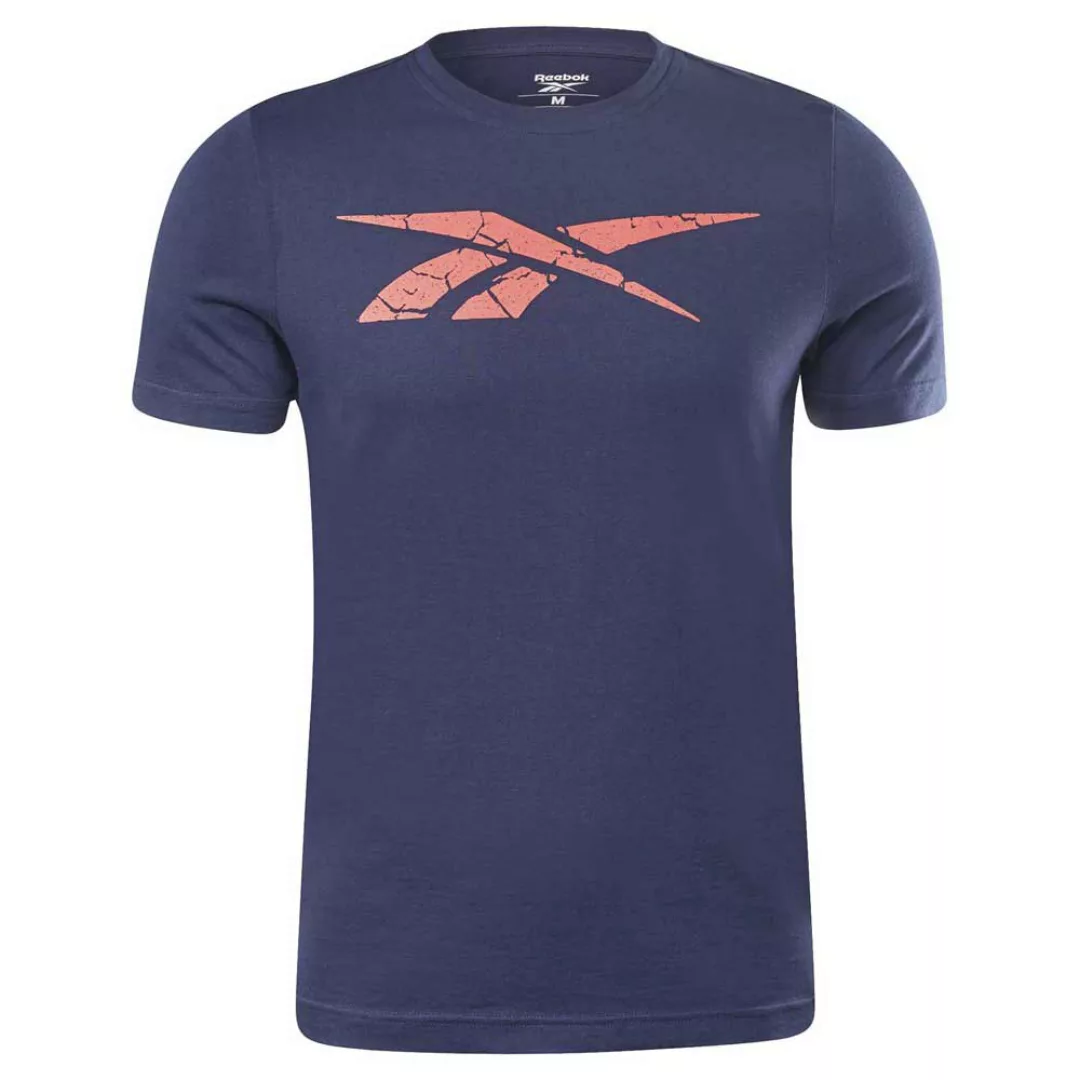 Reebok Elevated Vector Kurzärmeliges T-shirt S Vector Navy günstig online kaufen