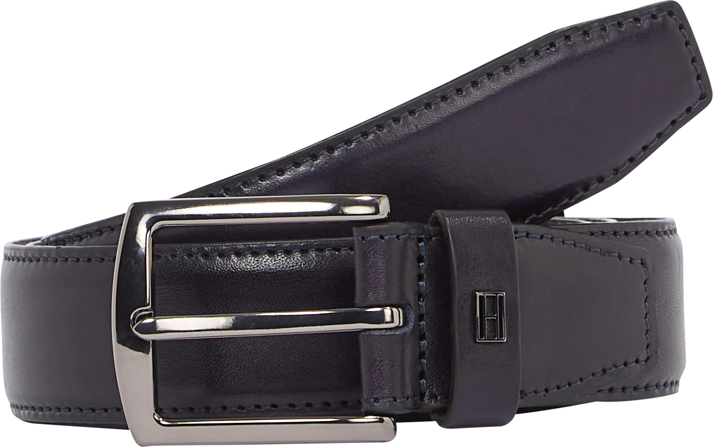 Tommy Hilfiger Ledergürtel "DENTON ELEVATED 3.5", Größenverstellbar günstig online kaufen