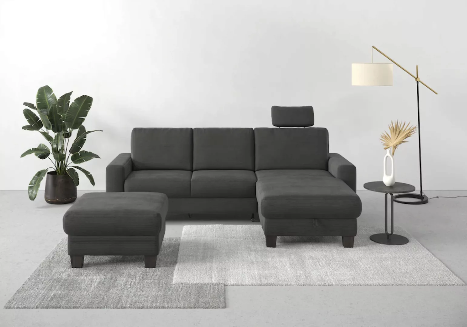 Home affaire Ecksofa "Summer L-Form" günstig online kaufen