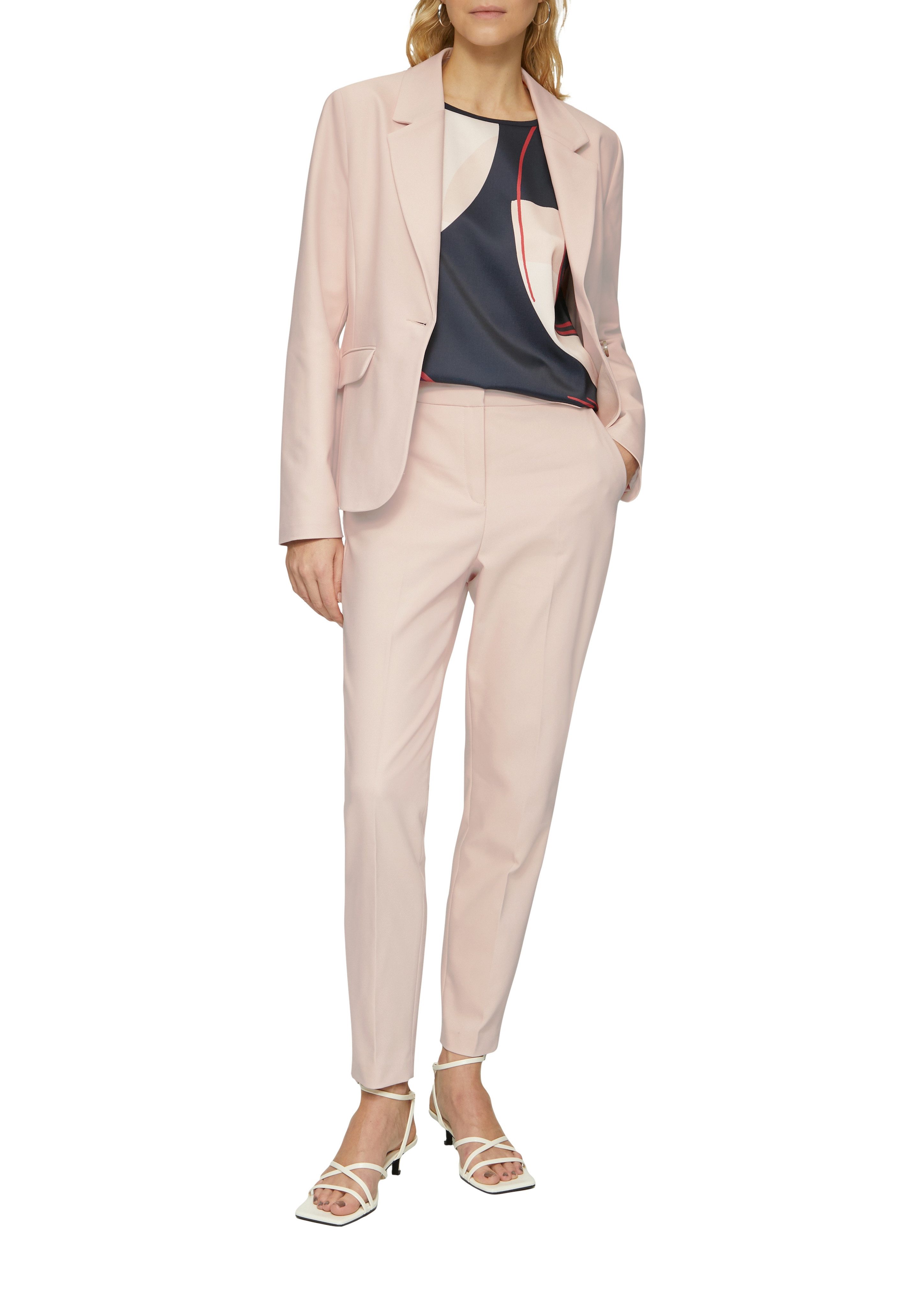 s.Oliver BLACK LABEL Stoffhose Sommerhose mit günstig online kaufen