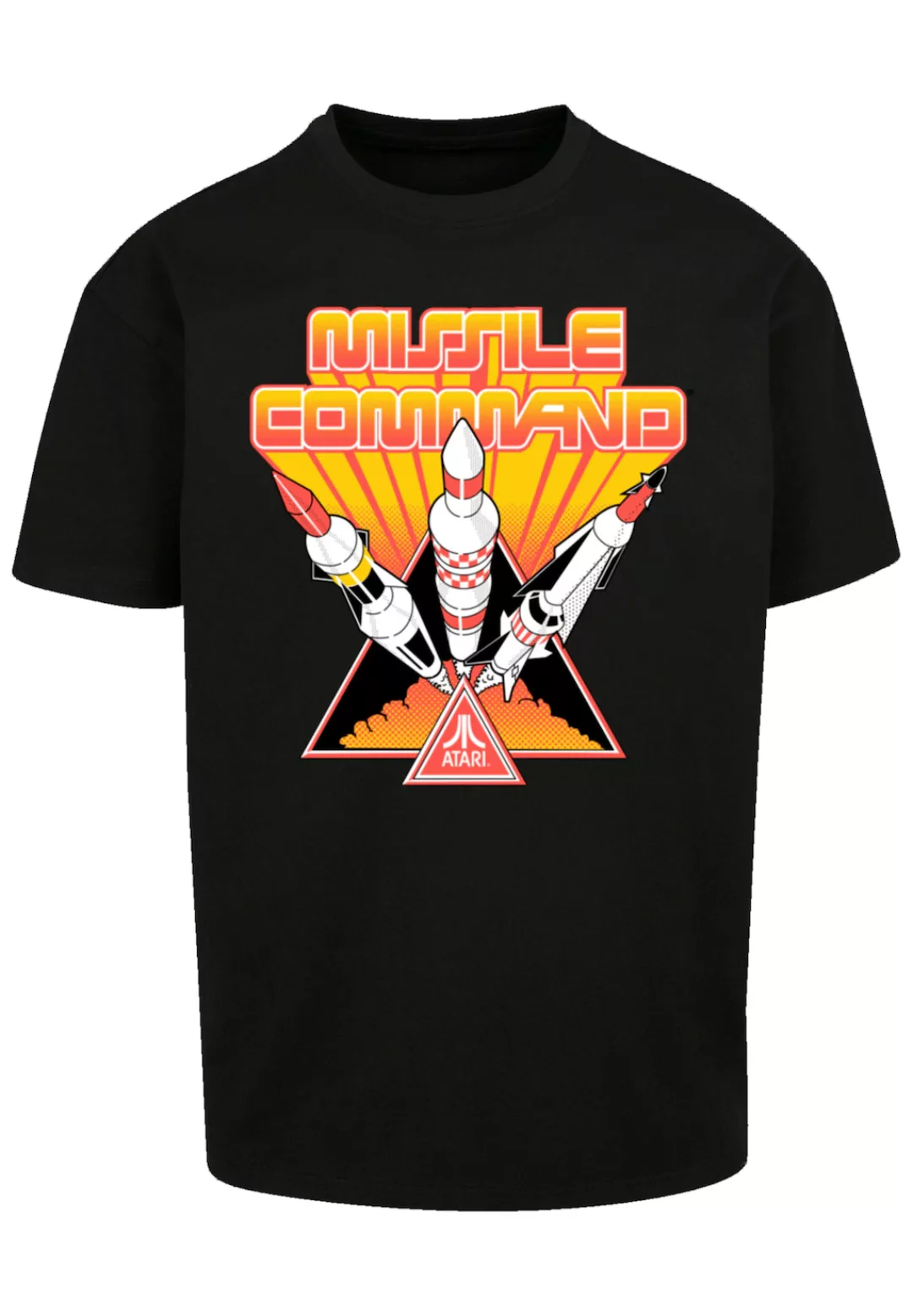 F4NT4STIC T-Shirt "Arcade Triple Shot Atari Retro Gaming", Premium Qualität günstig online kaufen