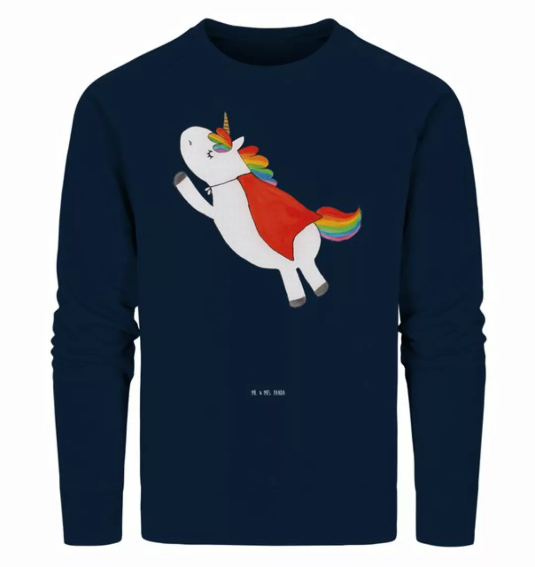 Mr. & Mrs. Panda Longpullover Größe XS Einhorn Geburtstag - French Navy - G günstig online kaufen